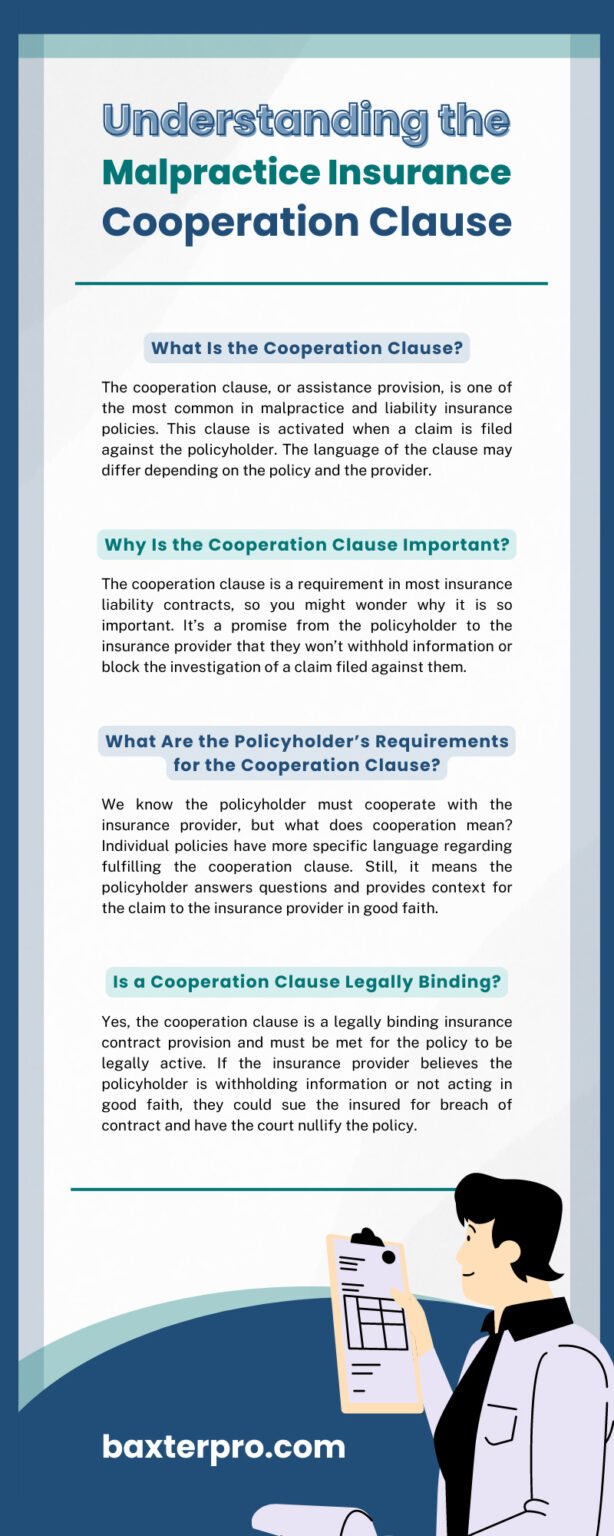 Understanding the Malpractice Insurance Cooperation Clause