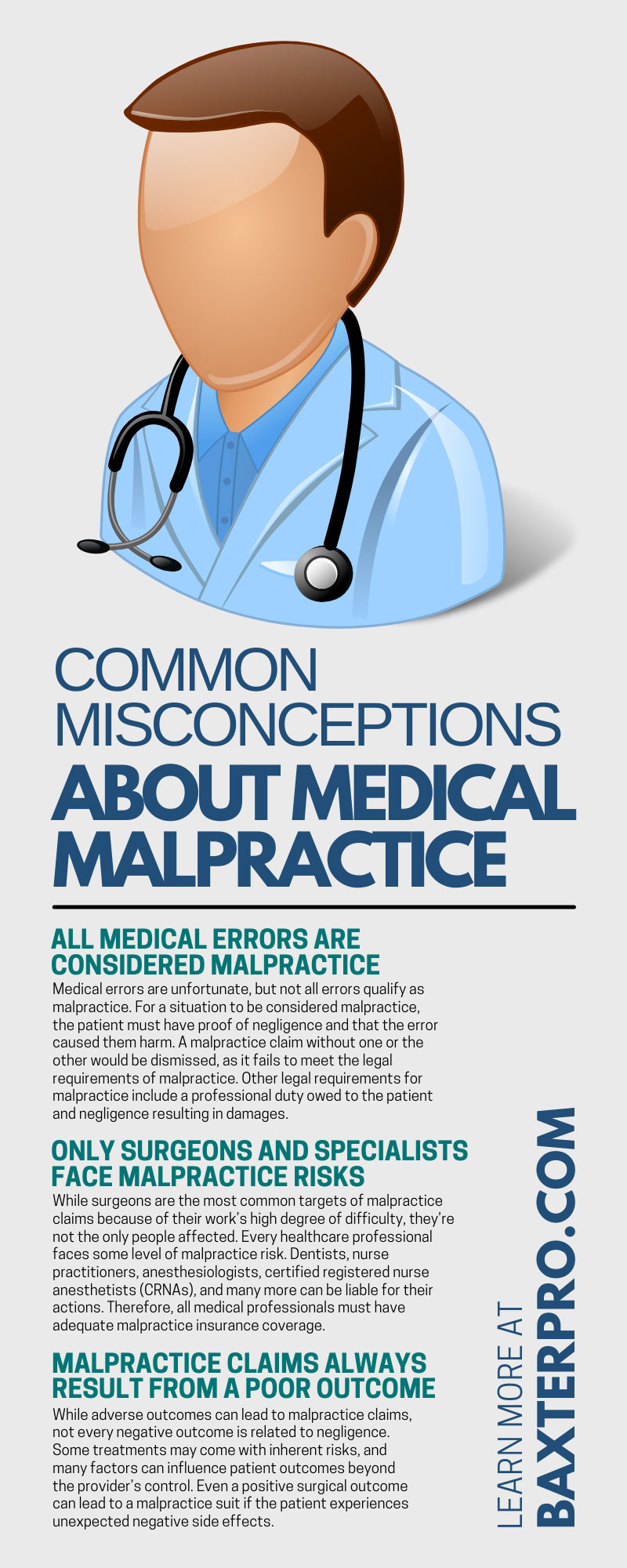 Common Misconceptions About Medical Malpractice