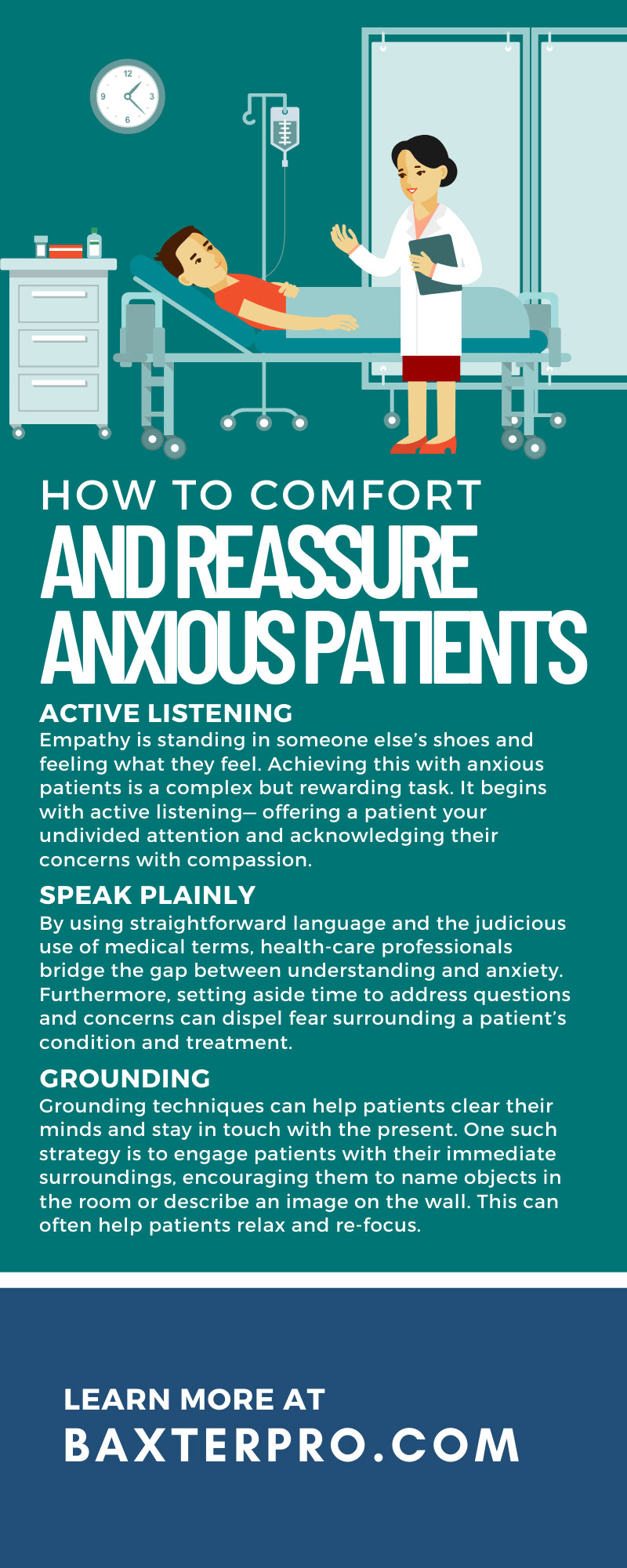 How To Comfort and Reassure Anxious Patients