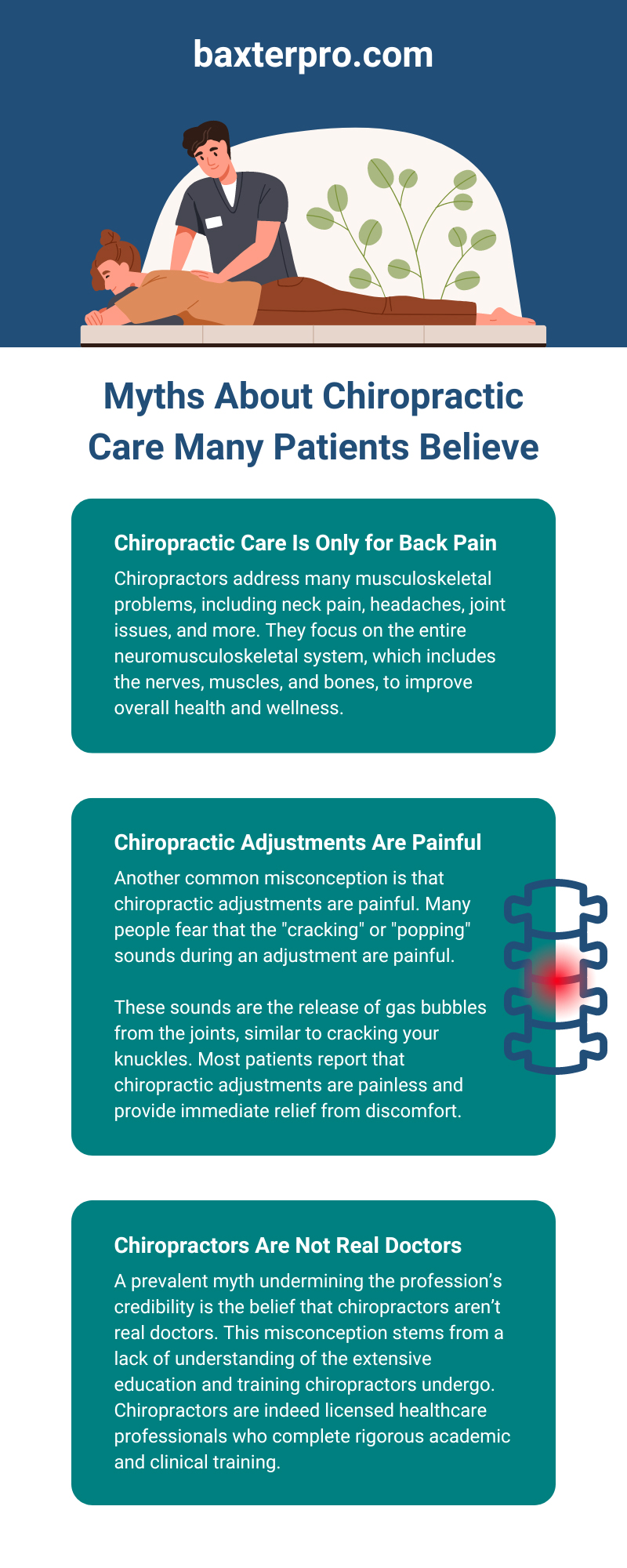 9 Myths About Chiropractic Care Many Patients Believe