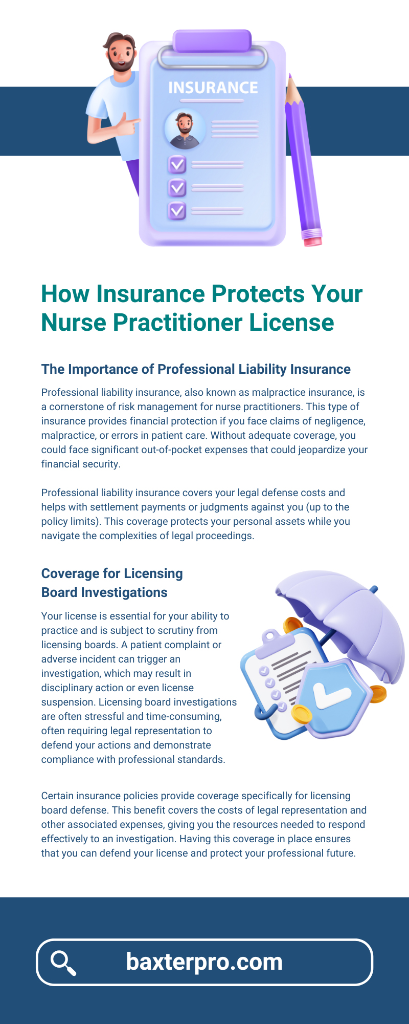 How Insurance Protects Your Nurse Practitioner License