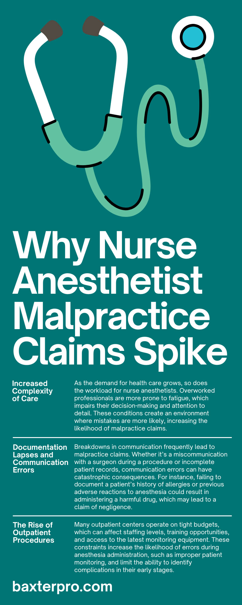Why Nurse Anesthetist Malpractice Claims Spike