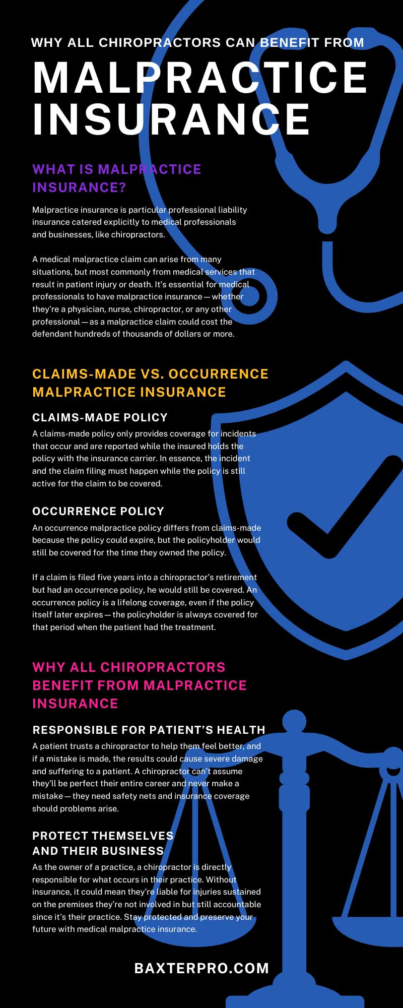 Why All Chiropractors Can Benefit From Malpractice Insurance